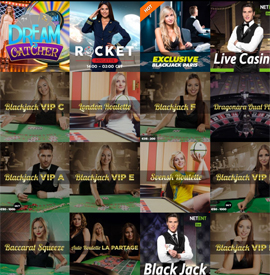 live dealers Thrills Casino